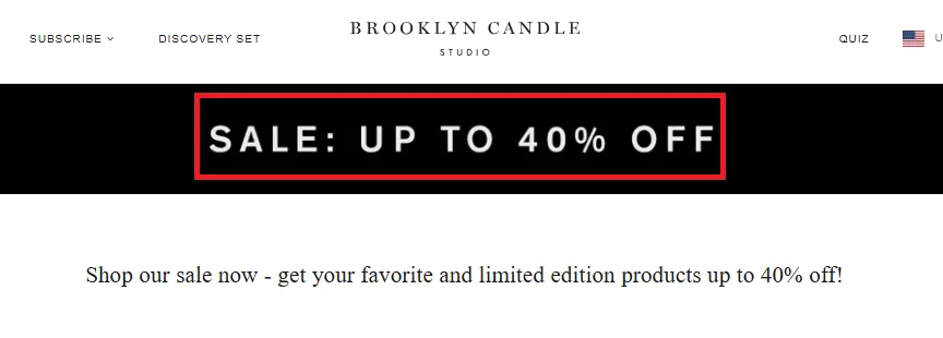 Brooklyncandlestudio 40% OFF Deal