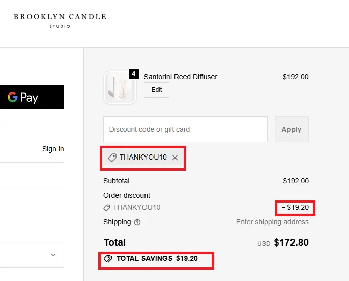 Brooklyncandlestudio10% OFF Coupon Code